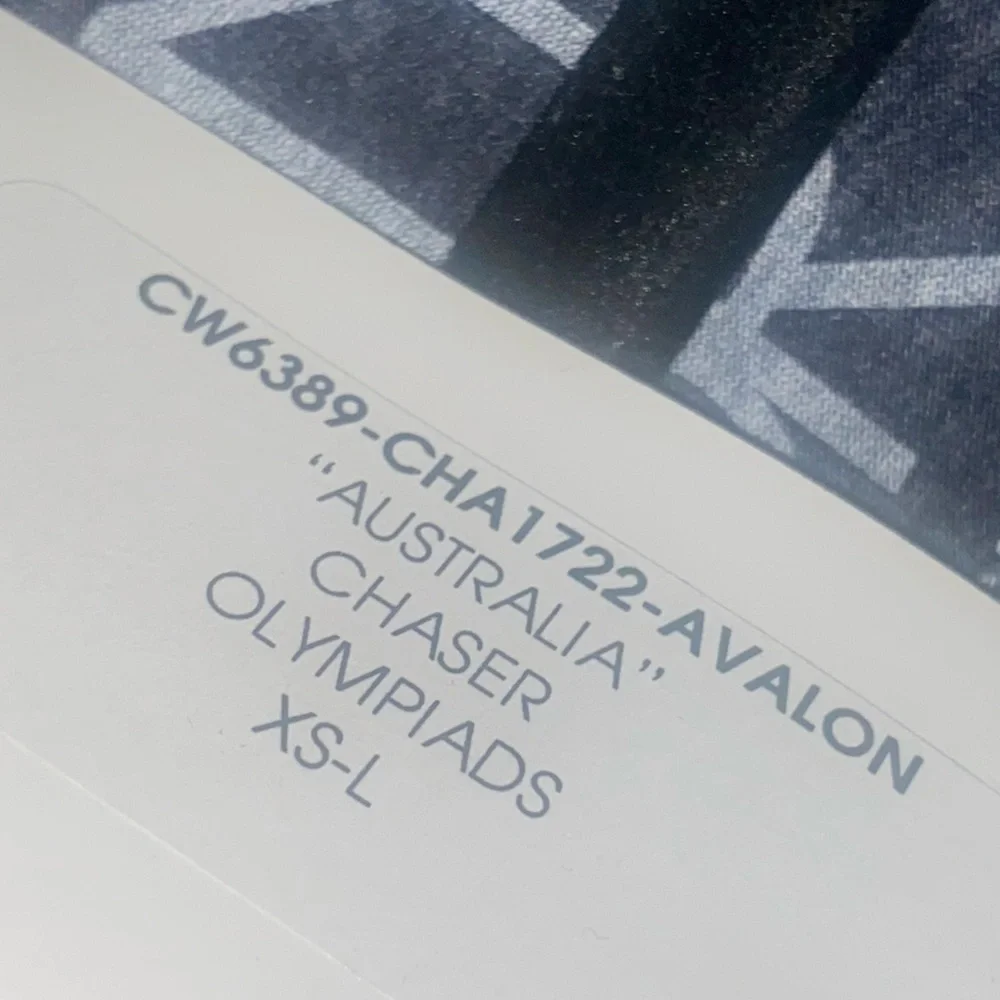 CHASER AUSTRALIA RAGLAN OLYMPIADS FOOTBALL T NWT❣️ - Picture 5 of 5